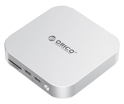 Stacja dokująca do laptopa Orico Stacja dokująca do MacMini, USB-C 10 Gbps, M.2 NVMe, metalow